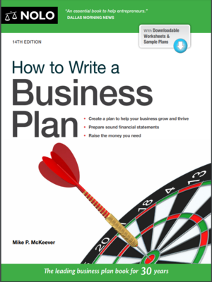 cover image of How to write a business plan